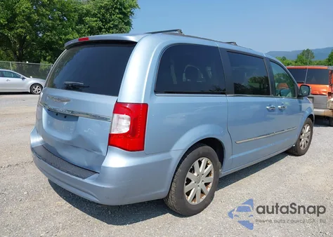 2013 Chrysler Town & Country Touring из США, поврежденный, VIN 2C4RC1BGXDR759099